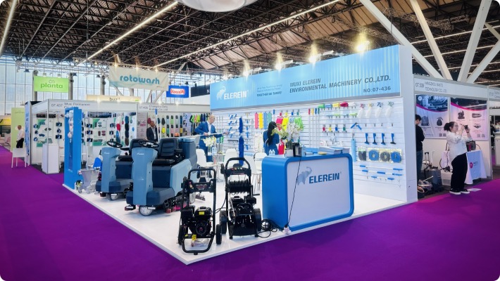 April 2026|Interclean Ameterdam, Amsterdam 4 - ELEREIN exhibition review image - ELEREIN commercial cleaning equipment