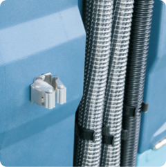 E130 Floor Scrubber Storage hook design