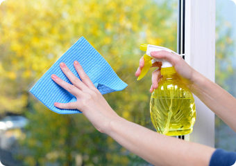 PVA 3D Microfibre Cleaning Cloth application area: Glass Cleaning