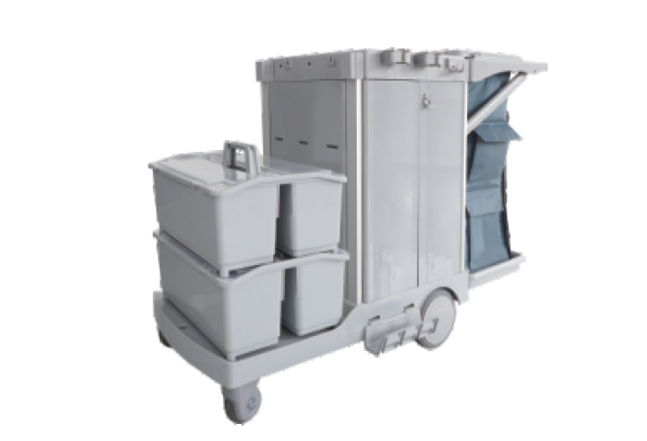S65 S Series Multifunctional Cleaning Cart with Auto Brakes product image 1