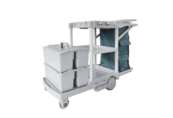 S-TB20 S Series Multifunctional Cleaning Cart with Auto Brakes product image