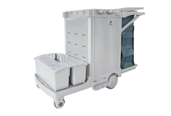 S-TB60 S Series Multifunctional Cleaning Cart with Auto Brakes product image 1