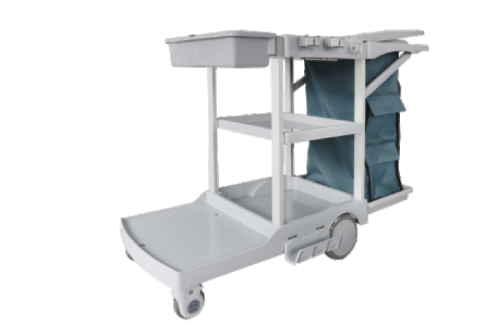 S-TB30 S Series Multifunctional Cleaning Cart with Auto Brakes product image 1