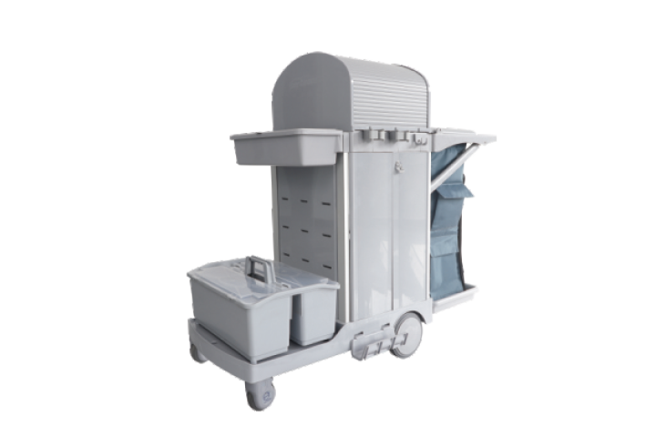 S155 S Series Multifunctional Cleaning Cart with Auto Brakes product image
