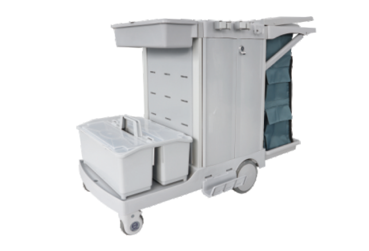 S-TB80 S Series Multifunctional Cleaning Cart with Auto Brakes product image 1
