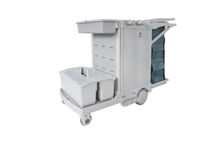 S-TB80 S Series Multifunctional Cleaning Cart with Auto Brakes product image