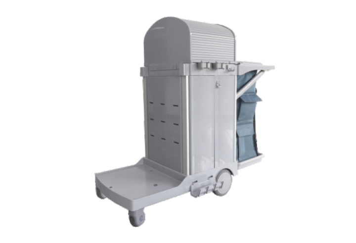 S110 S Series Multifunctional Cleaning Cart with Auto Brakes product image 1