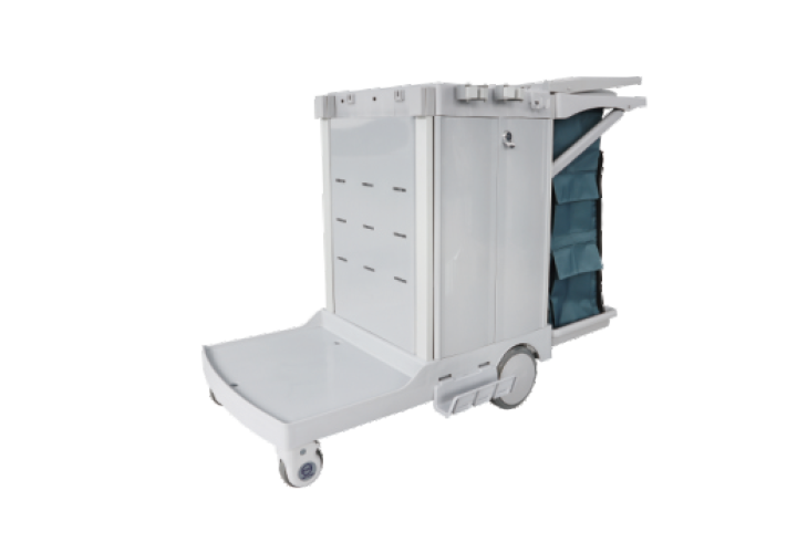S-TB55 S Series Multifunctional Cleaning Cart with Auto Brakes product image