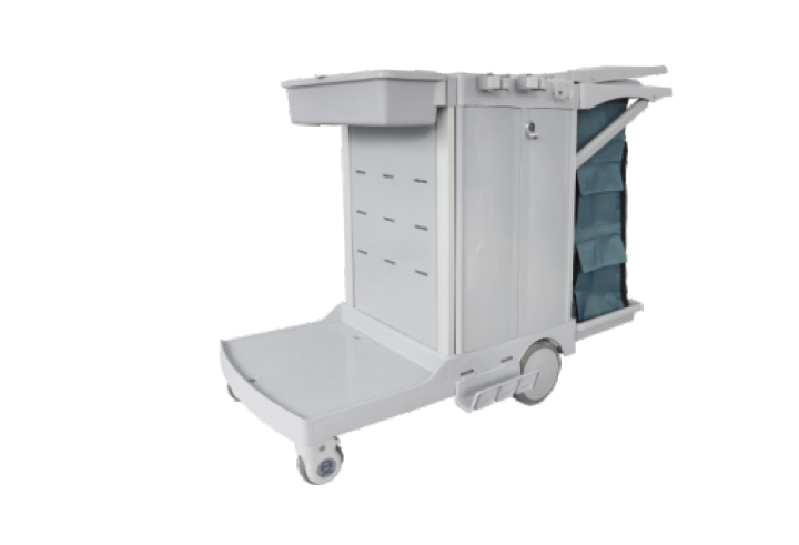 S-TB75 S Series Multifunctional Cleaning Cart with Auto Brakes product image