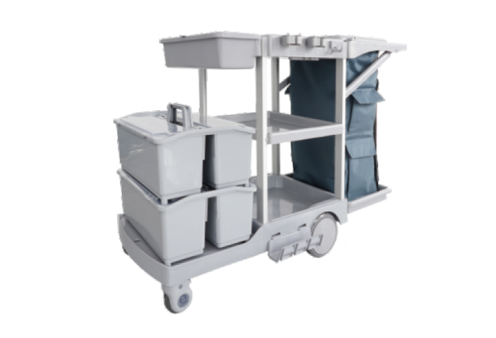 S40 S Series Multifunctional Cleaning Cart with Auto Brakes product image