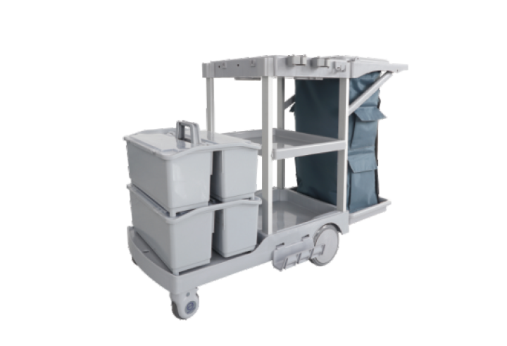 S20 S Series Multifunctional Cleaning Cart with Auto Brakes product image