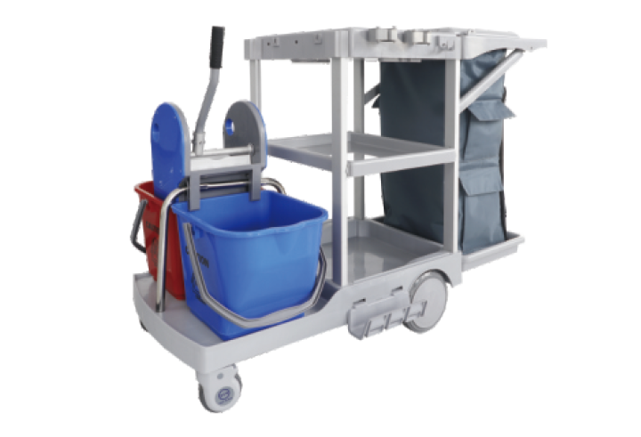 S45 S Series Multifunctional Cleaning Cart with Auto Brakes product image 1