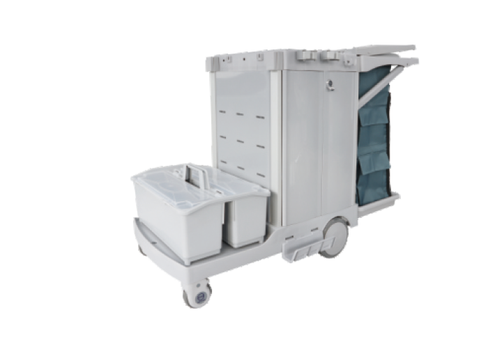 S-TB60 S Series Multifunctional Cleaning Cart with Auto Brakes product image