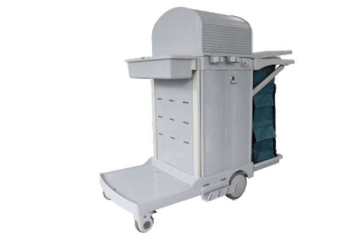 S-TB150 S Series Multifunctional Cleaning Cart with Auto Brakes product image 1