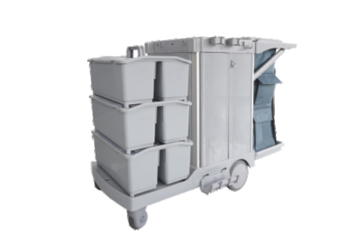 S70 S Series Multifunctional Cleaning Cart with Auto Brakes product image