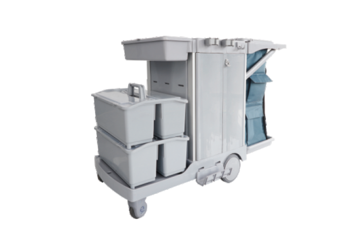 S85 S Series Multifunctional Cleaning Cart with Auto Brakes product image