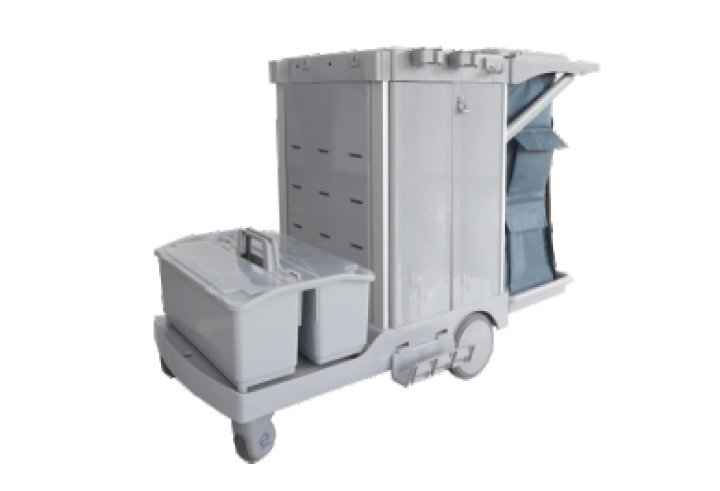 S60 S Series Multifunctional Cleaning Cart with Auto Brakes product image 1