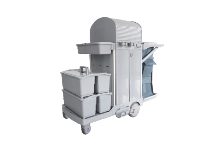 S160 S Series Multifunctional Cleaning Cart with Auto Brakes product image