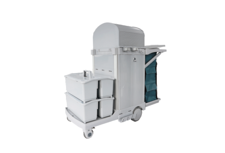 S-TB130 S Series Multifunctional Cleaning Cart with Auto Brakes product image