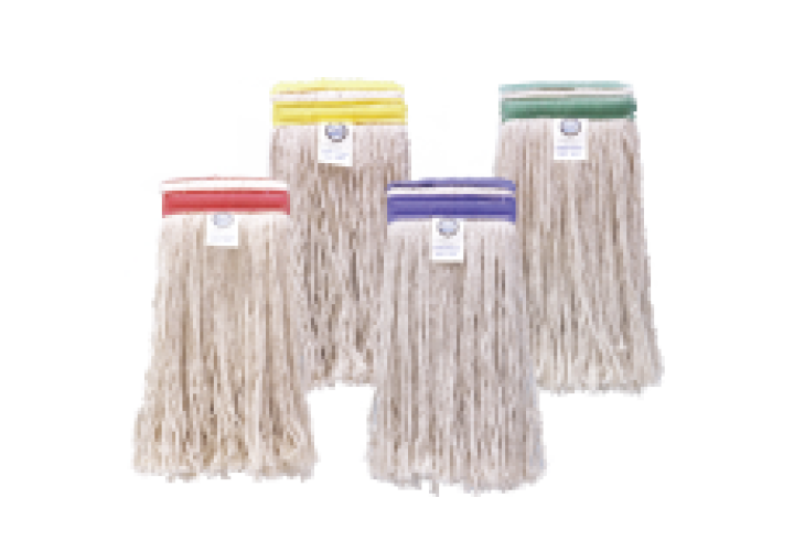 DM-20-R/Y/B/G Polyester Cotton Floor Mop Head product image 1
