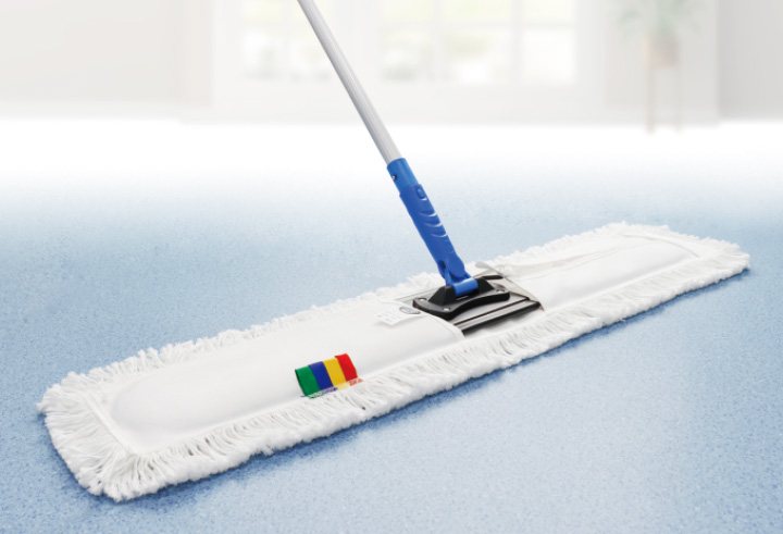 SJ-D20/21/22/23 Quick connect white dust mop(EU style) product image 1