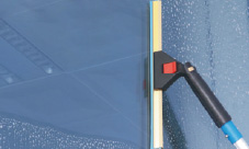 SJ-WX35 Swivel window squeegee Quick connect type, one second quick connect (nylon material selection)