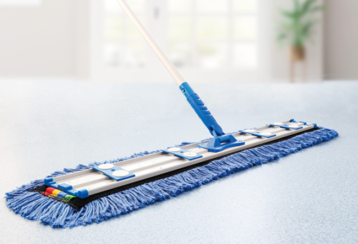 SJ-M540/60/90 Towel holder aluminum flat mop - inquiry product image - ELEREIN commercial cleaning equipment