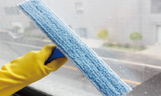 SM-25/35 2 in 1 combo window squeegee Quick connect type, one second quick connect (nylon material selection)