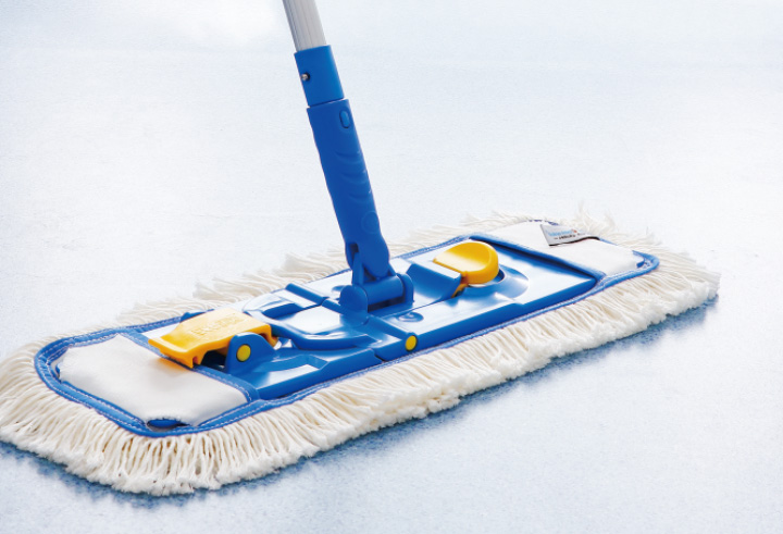 5-D50-B/G Quick connect single clip dust mop product image 1