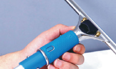SJ-HK25/40/45 Black buton window squeegee Quick connect type, one second quick connect (nylon material selection)