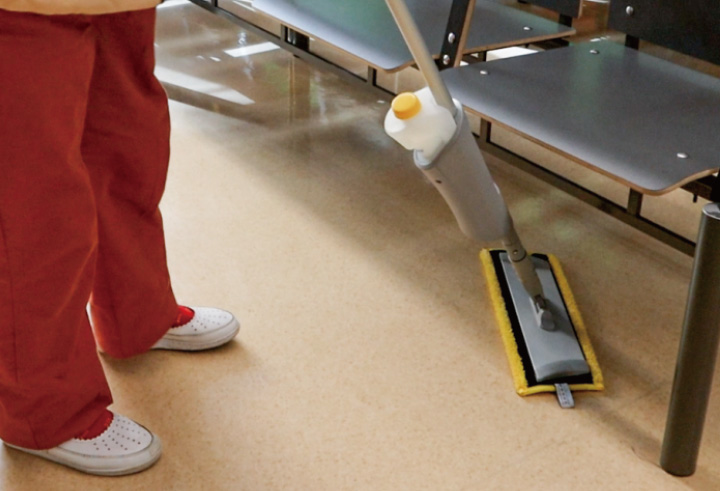 SJ30A-R/Y/B/G Spray flat mop product image 1