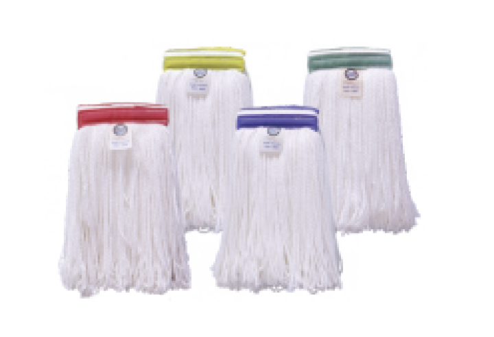 DJ-20BS-RM/B/G White Polyester Mop Head product image 1