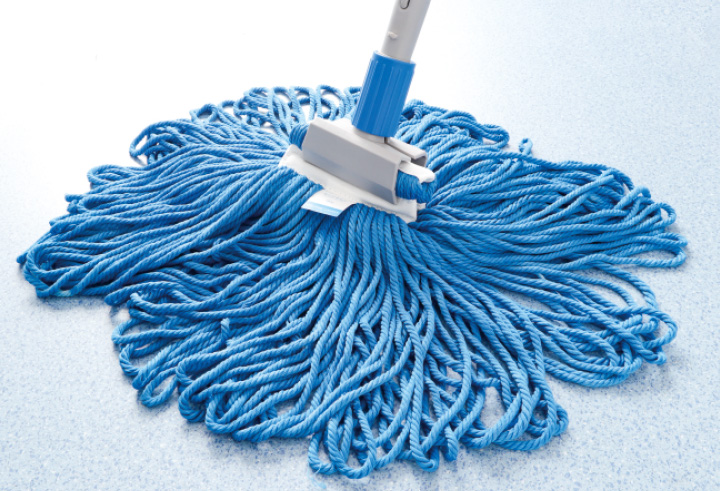 SJ-D40-R/Y/B/G Instant terylene mop (thick thread) product image 1