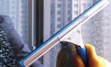 SJ-HK25/40/45 Black buton window squeegee 
