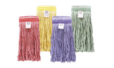 SJ-D17R/Y/B/G Quick connect cotton floor mop CM-20R/Y/B/G