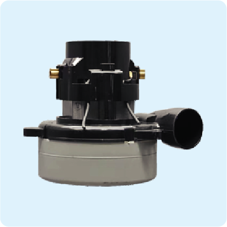 E60 Walk behind floor scrubber Ametek two layer UL class A vacuum motor