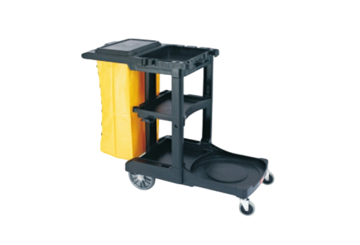 SOC-01 Three-layer Cleaning Service Trolley product image 1
