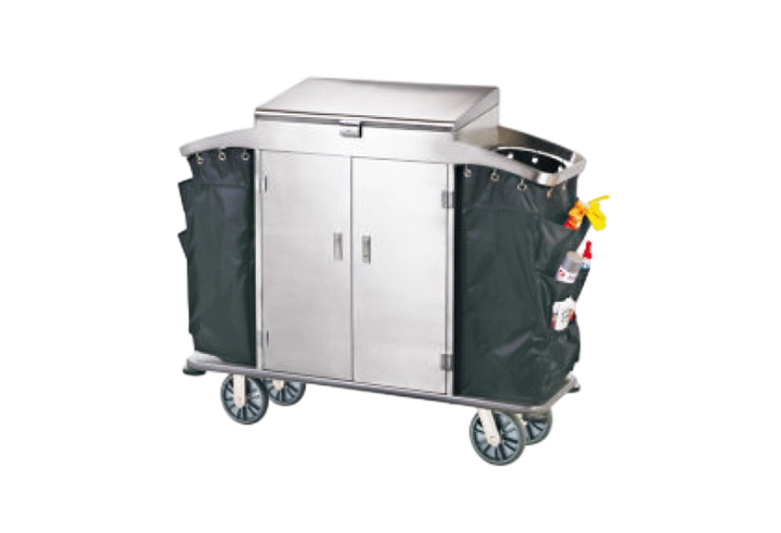 C-38B Stainless Steel Housekeeping Cleaning Service Trolley product image 1