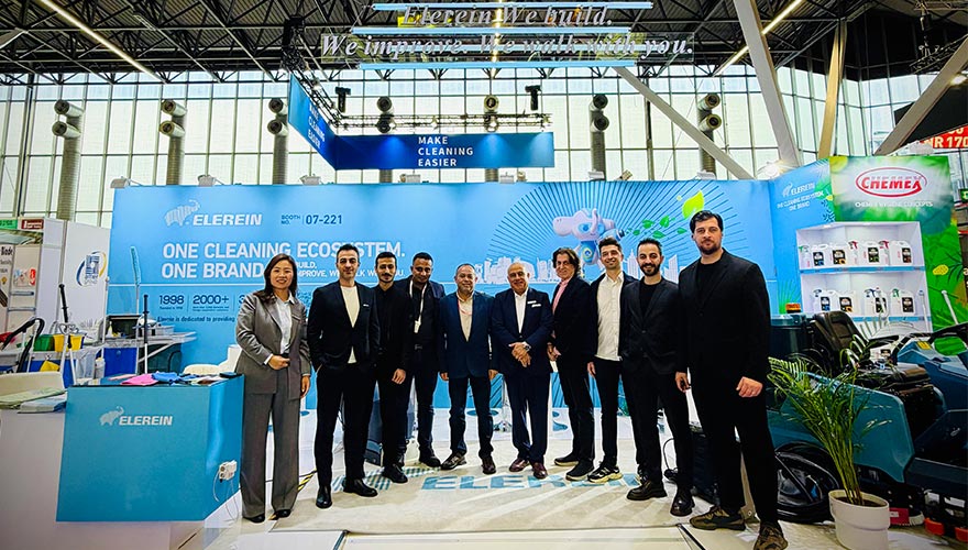 ELEREIN exhibition record for Interclean Amsterdam 2026 — Amsterdam, Netherlands